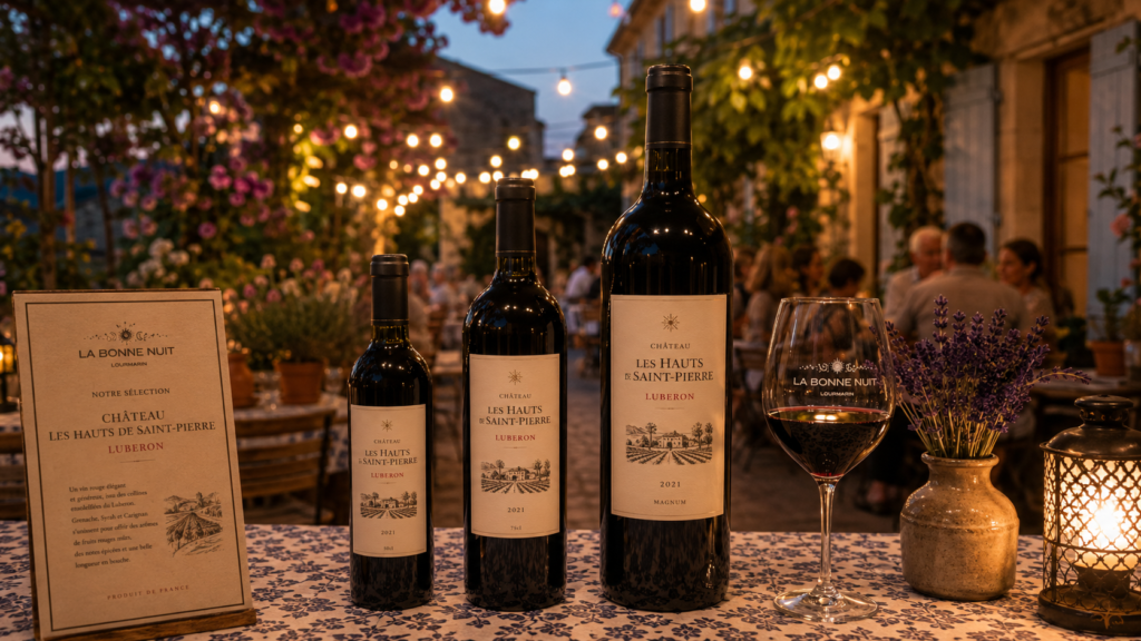 verre de vin rouge, bouteille de 50cl, bouteille de 75cl, bouteille de magnum 1,5l,