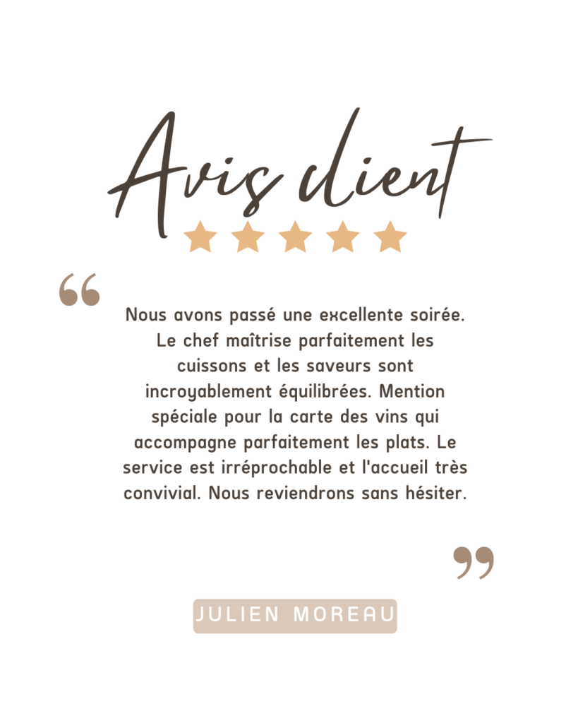 avis client de julien moreau