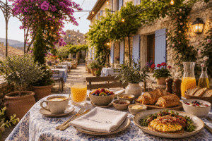 Brunch du dimanche sur la terrasse de la bonne nuit